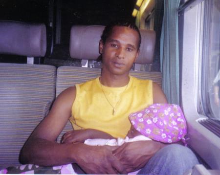 moi avec ma fille dania 